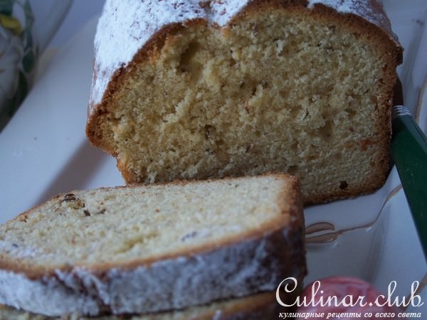 Caraway seed-cake(Британский кекс с тмином).