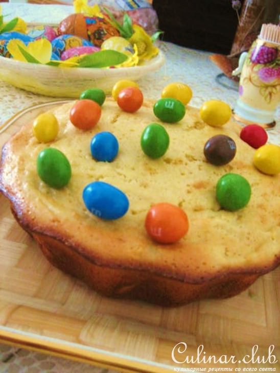 Яблочный кекс