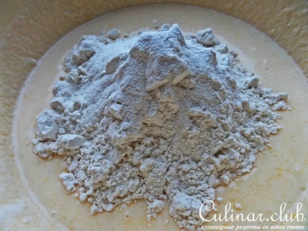 Кекс с мандаринами и клюквой (для Жанны)