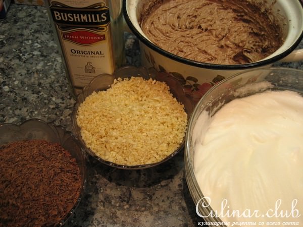 Шоколадный кекс с виски