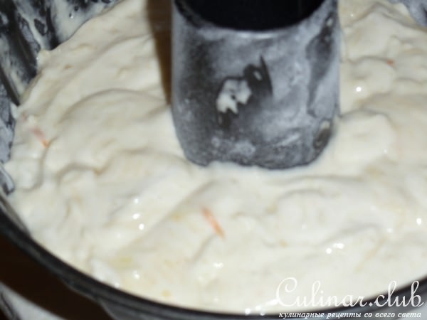 Фруктовый кекс с апельсиновой карамелью