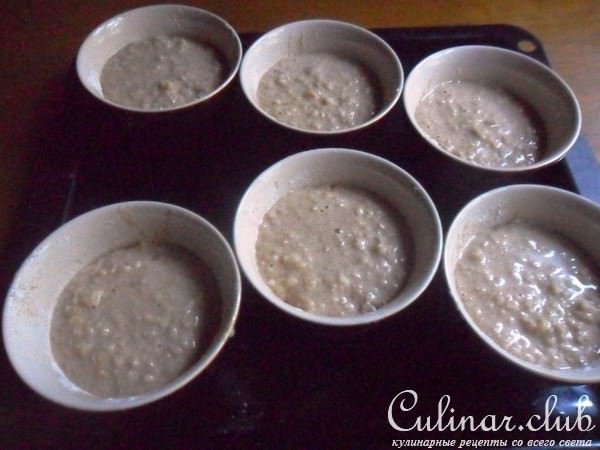 Маффины с булгуром