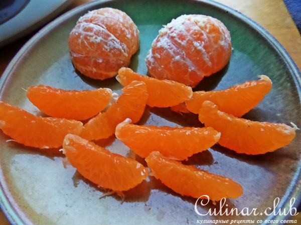 Кекс с мандаринами и клюквой (для Жанны)