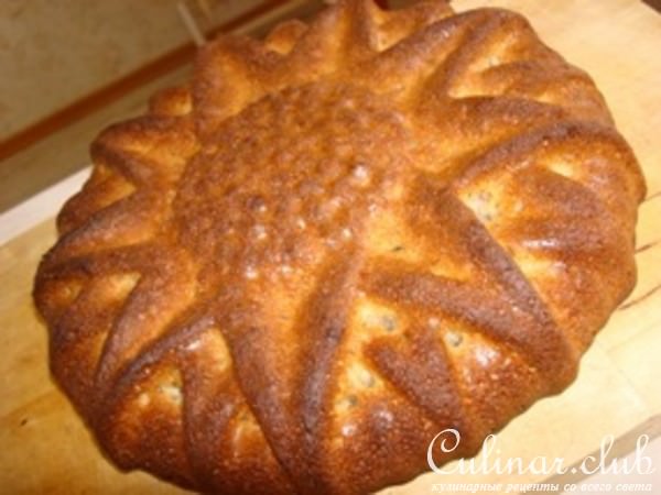 Кекс с халвой