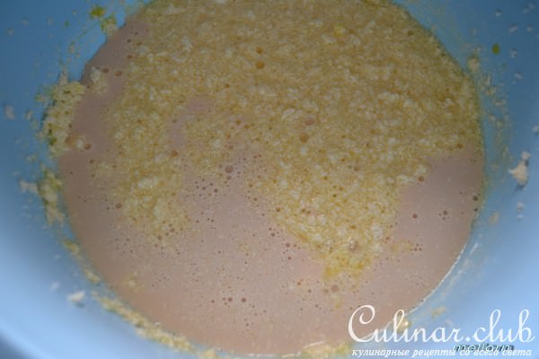 Кексы на топленом молоке с шоколадом и орехами
