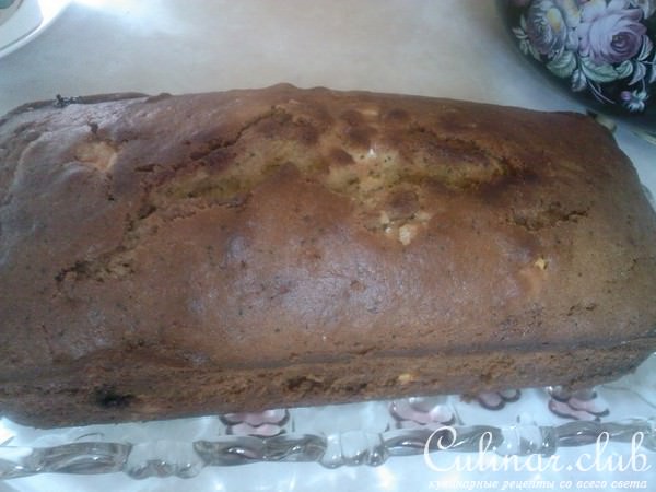Мандариновый кекс с маком