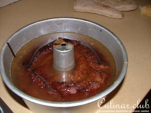Ликерно-водочный пирог