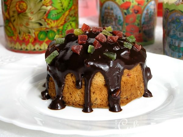 Пряный пасхальный кекс "Фейерверк"