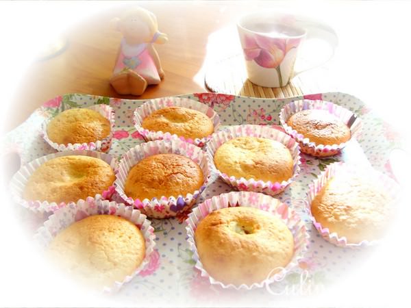 Маффины с сиропом шиповника.
