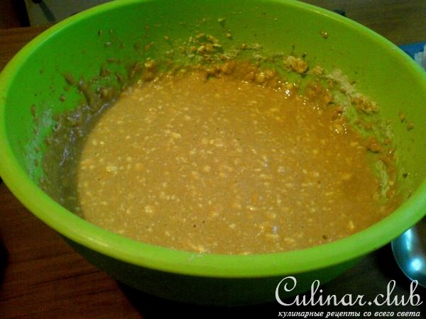 Тыквенные кексы с корицей и грецкими орехами