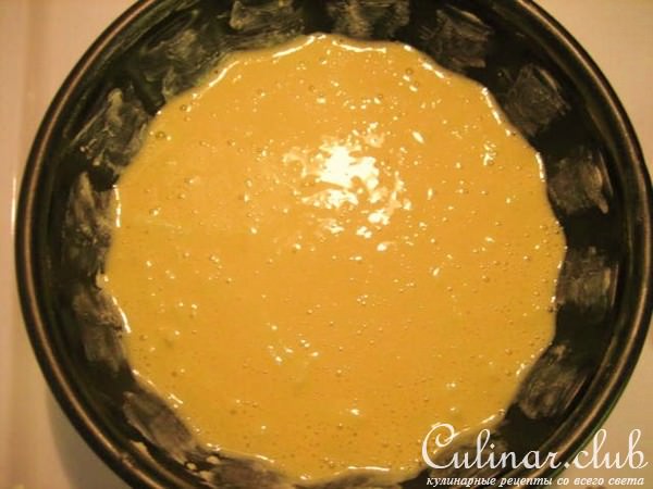 Яблочный кекс