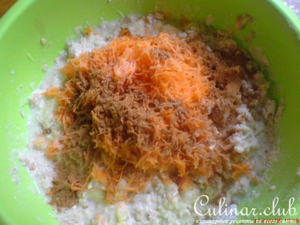 Овсяные маффины с овощами