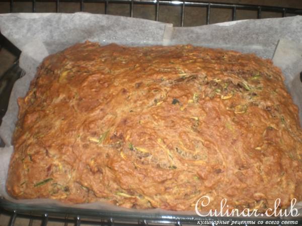 Сладкий хлеб из цуккини(вариант)
