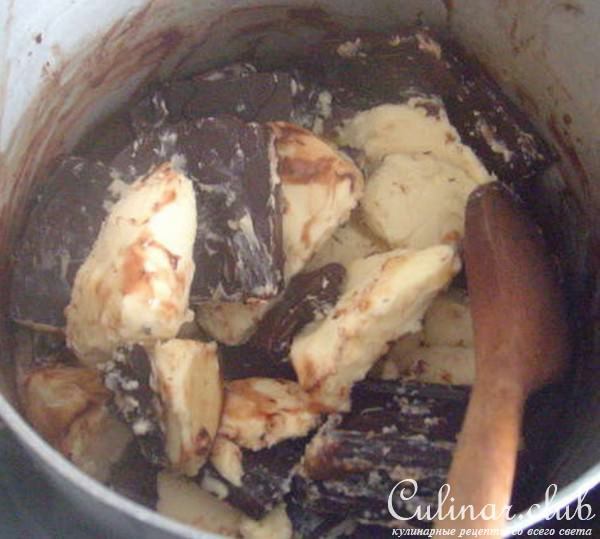 Трюфельные кексы с каштанами