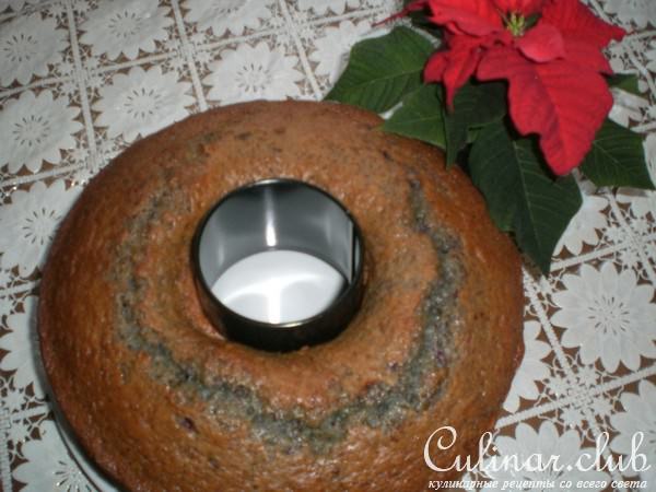 Кекс черносмородиновый