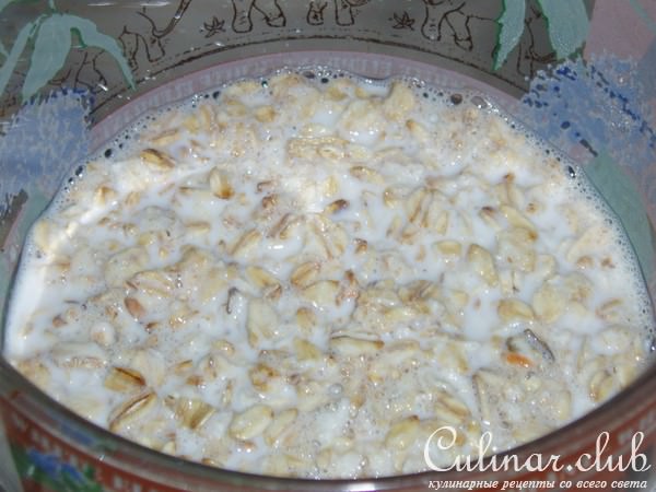 овсяные кексы с овощами