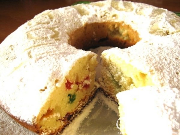 Пасхальный кекс-кулич с цукатами( в мульте)