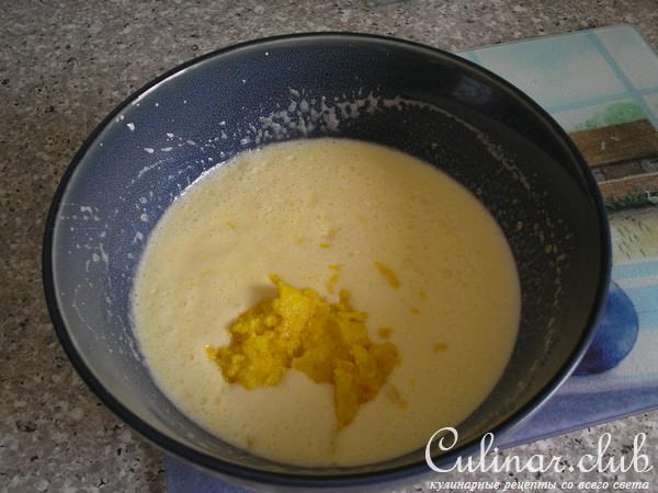 Апельсиновый кекс
