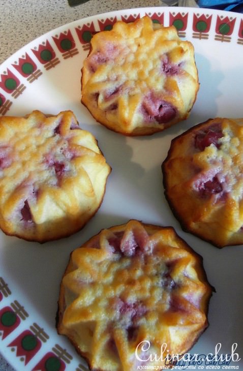mini-cheesecake или творожные мини-кексы