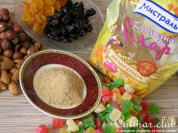 Пряный рождественский кекс