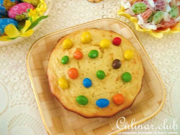 Яблочный кекс