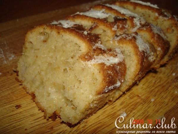 кекс яблочный