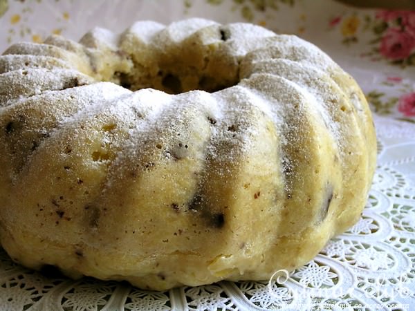 Кекс с овсяными отрубями, манго и темным шоколадом. (Тест-драйв)