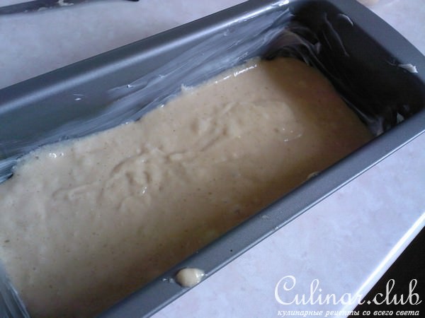 Сливочный кекс с сырным кремом