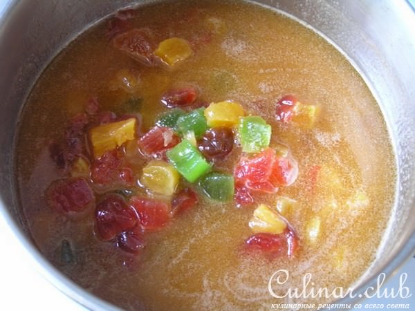 Пряный пасхальный кекс "Фейерверк"