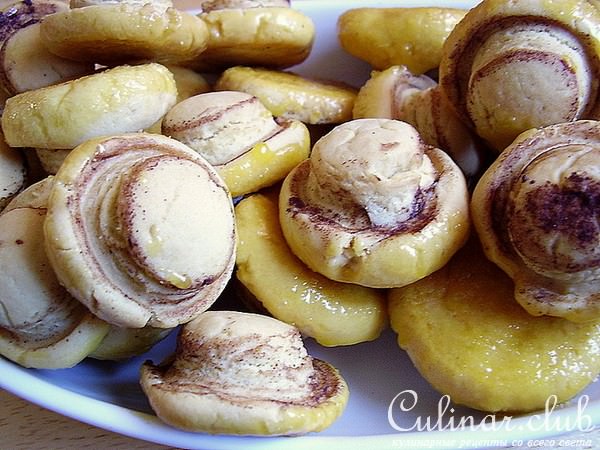 Печенье"Грибочки"