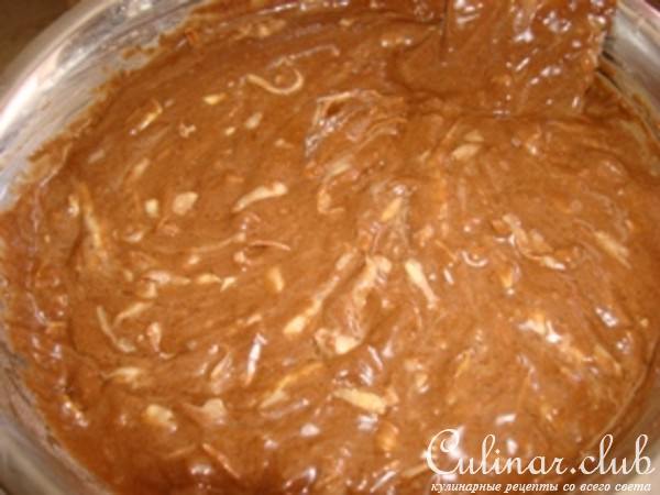 Шоколадный кекс с кабачком