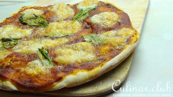 Новый взгляд на Маргариту! Pizza Margherita.