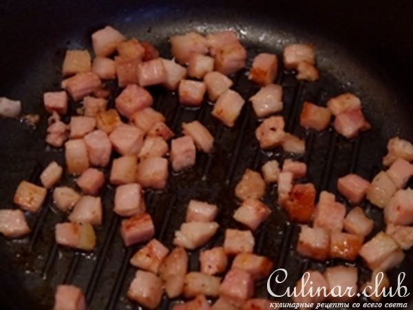 пирог с беконом и брокколи