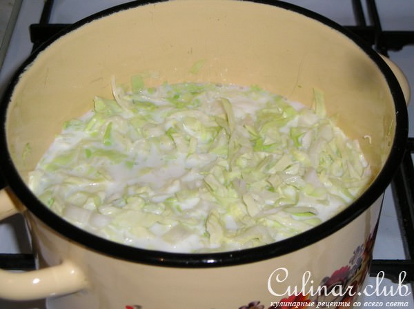 Пирог с капустной начинкой