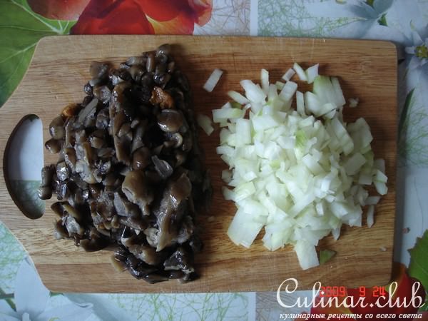 пирожки с рисом и грибами (вариант)