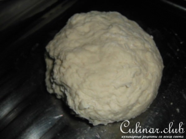 Пирог с картошкой и грибами