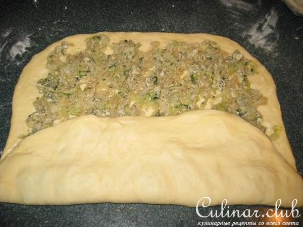 Кулебяка с капустой