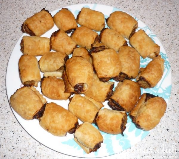 Мини-пирожки с мясом