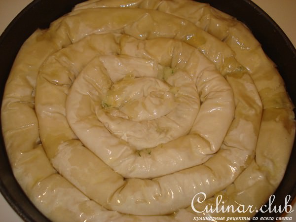 пирог"СПИРАЛЬКА"