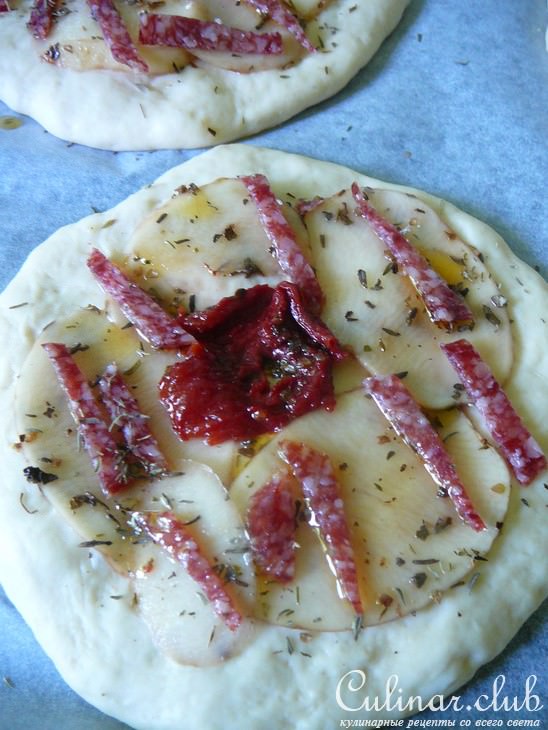 Ароматные лепешки с начинкой из картофеля
