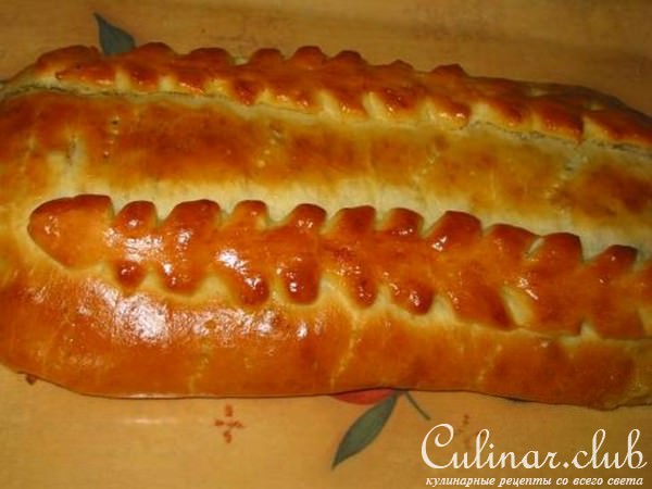 Кулебяка с капустой