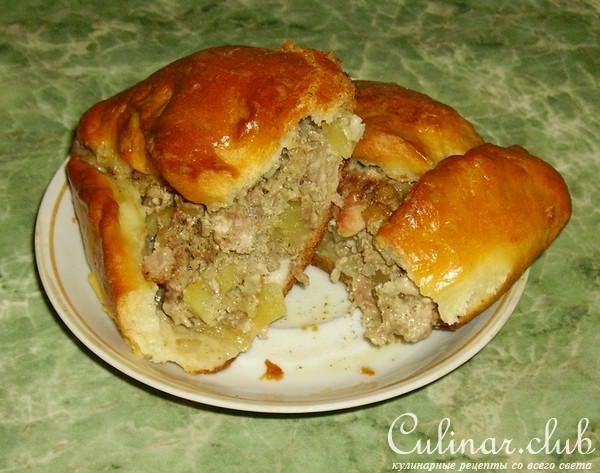 УЧПОЧМАКИ (татарские треугольные пирожки)