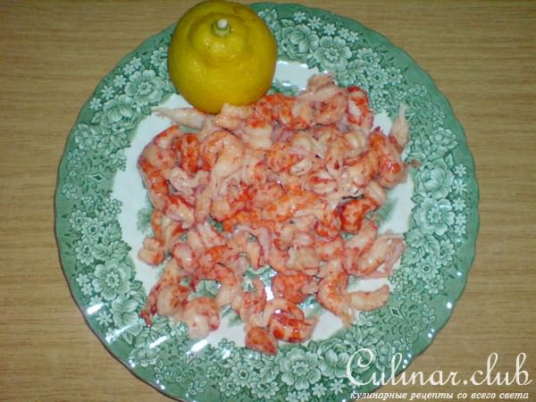 Пирог с морепродуктами