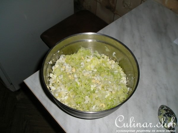 Пирог с капустной начинкой