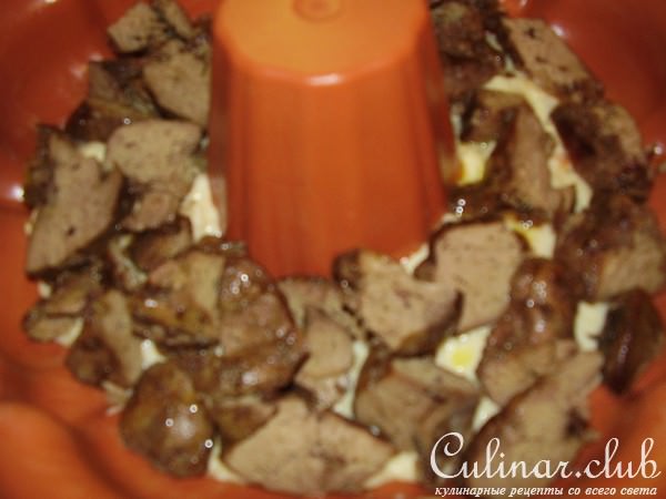 ПИРОГ С КУРИНОЙ ПЕЧЕНКОЙ