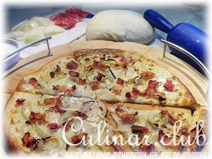   (tarte flambe)    