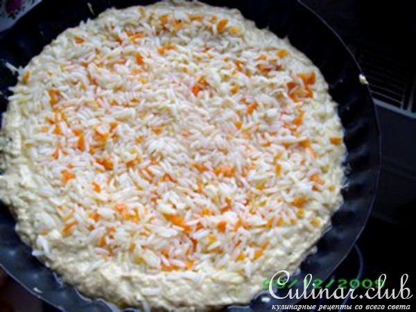 Пирог с палтусом (мой вариант)