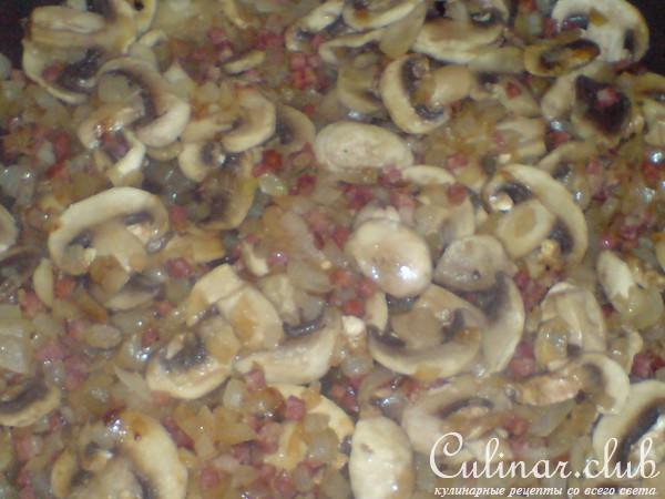 Пирог с грибами(вариант)