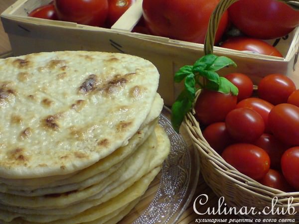 Лепёшки с брынзой по-габровски