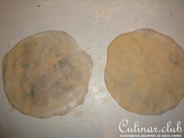Лепёшки с мясом